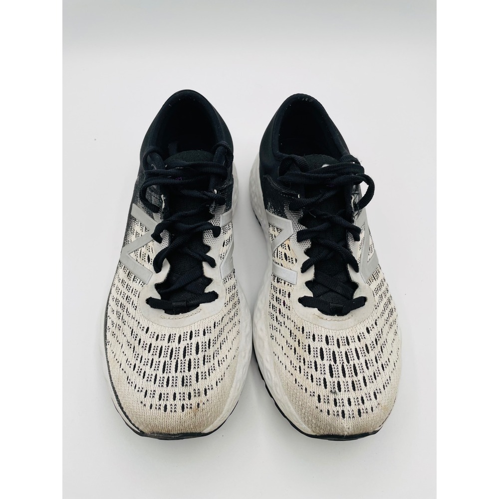New Balance Fresh Foam 1080 Running Shoes Black White Pink Womens 5.5/Youth 4 - Picture 2 of 6